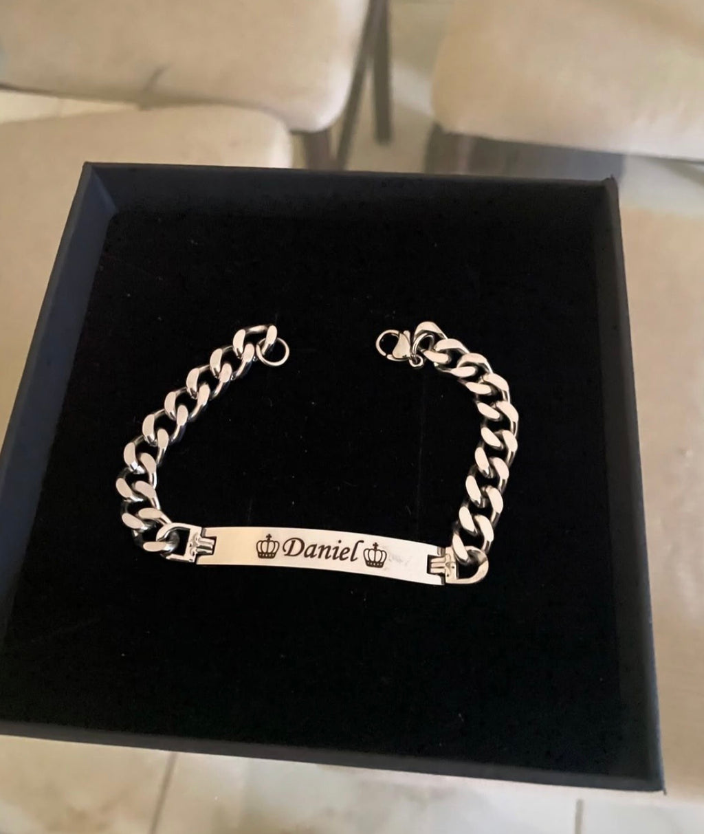 Custom Engraving Bracelate