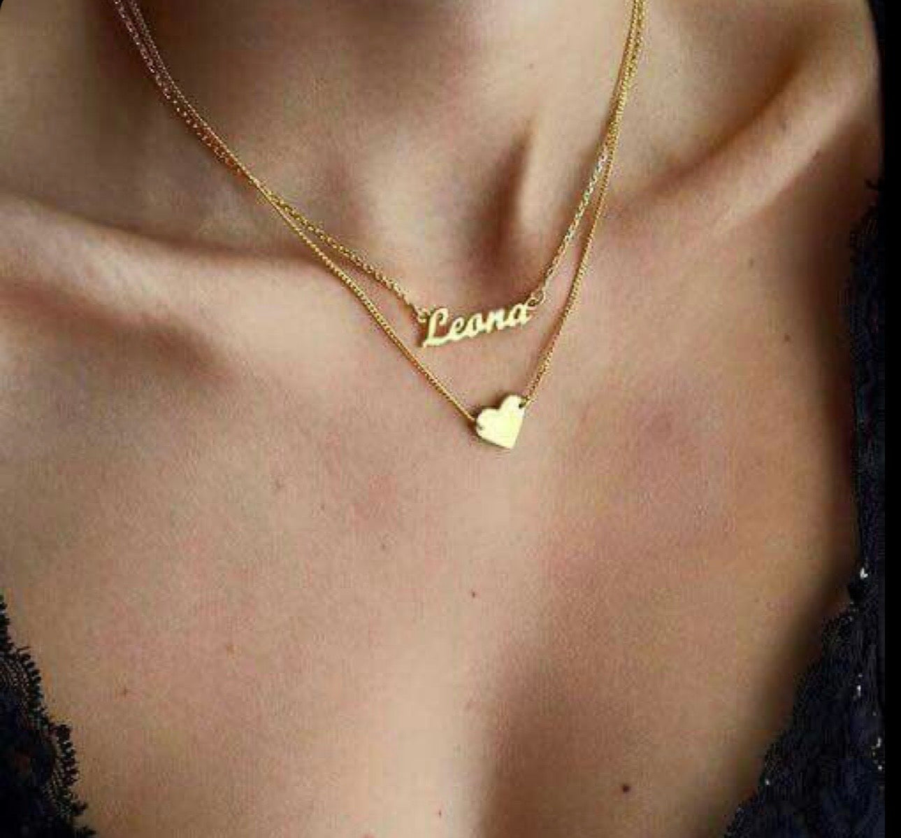 Multiple Custom Name Necklace