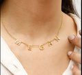 Letter Style Name Necklace
