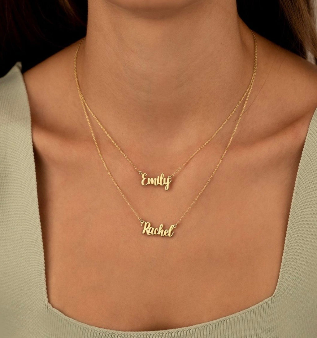 Multiple Custom Name Necklace