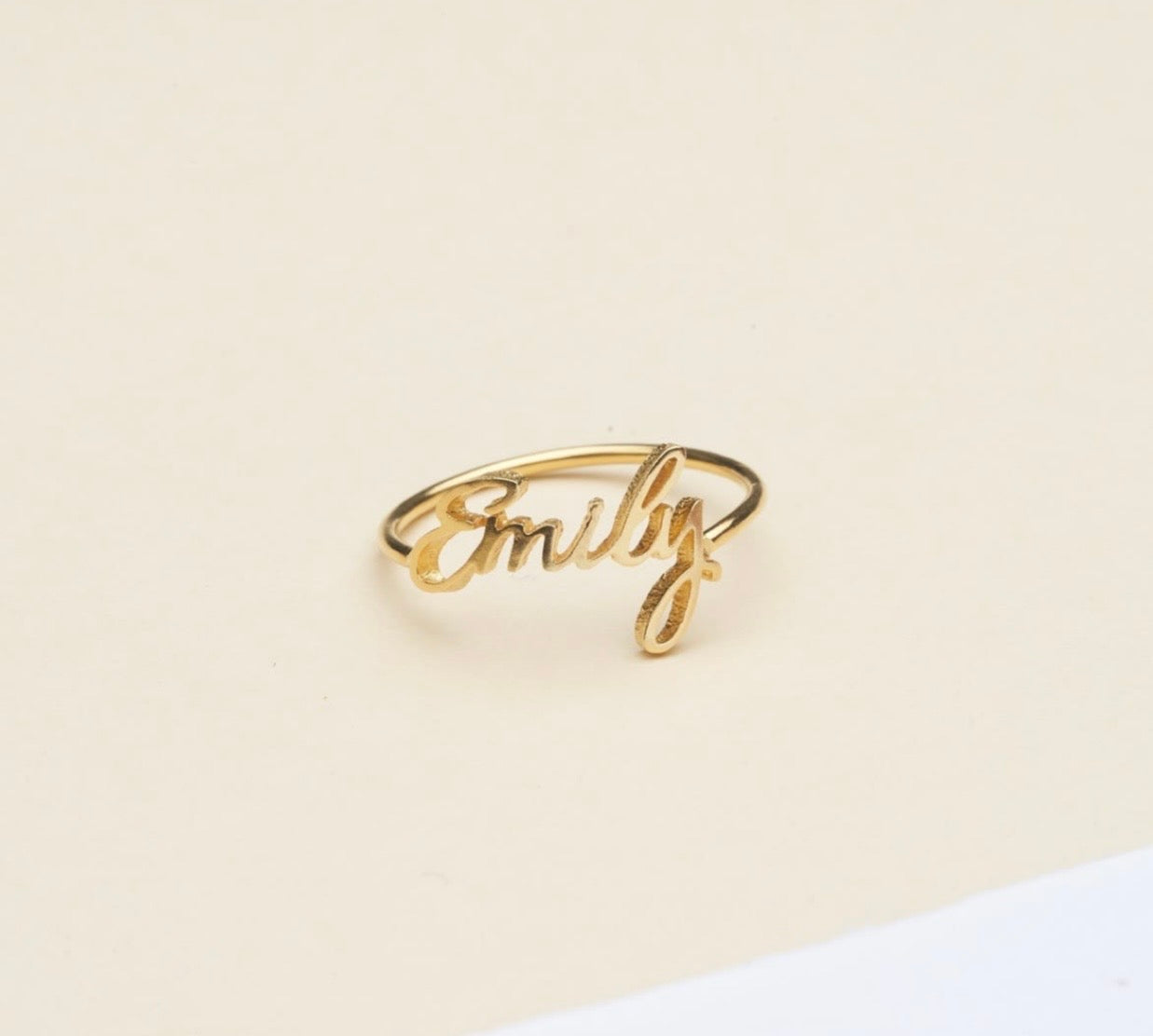 Single Custom Finger Ring