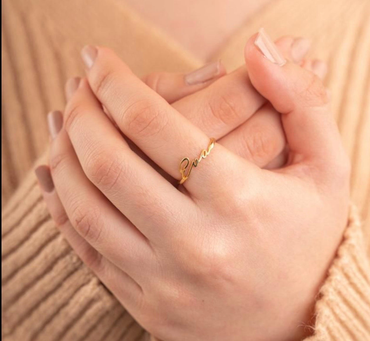 Single Custom Finger Ring